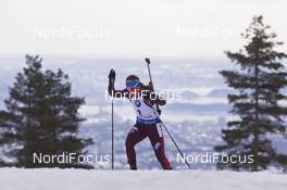 15.03.2018, Oslo, Norway (NOR): Ekaterina Yurlova-Percht (RUS) - IBU world cup biathlon, sprint women, Oslo (NOR). www.nordicfocus.com. © Manzoni/NordicFocus. Every downloaded picture is fee-liable.