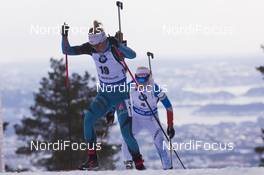 15.03.2018, Oslo, Norway (NOR): Marie Dorin Habert (FRA) - IBU world cup biathlon, sprint women, Oslo (NOR). www.nordicfocus.com. © Manzoni/NordicFocus. Every downloaded picture is fee-liable.