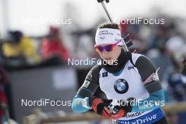 15.03.2018, Oslo, Norway (NOR): Anais Chevalier (FRA) - IBU world cup biathlon, sprint women, Oslo (NOR). www.nordicfocus.com. © Manzoni/NordicFocus. Every downloaded picture is fee-liable.