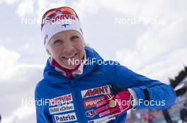 15.03.2018, Oslo, Norway (NOR): Kaisa Makarainen (FIN) - IBU world cup biathlon, sprint women, Oslo (NOR). www.nordicfocus.com. © Manzoni/NordicFocus. Every downloaded picture is fee-liable.