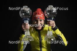 24.03.2018, Tyumen, Russia (RUS): Anastasiya Kuzmina (SVK) - IBU world cup biathlon, cups, Tyumen (RUS). www.nordicfocus.com. © Manzoni/NordicFocus. Every downloaded picture is fee-liable.