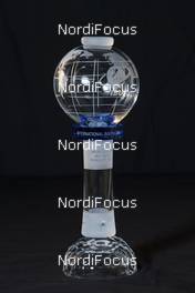 22.03.2018, Tyumen, Russia (RUS): Globe for the winner of the pursuit men - IBU world cup biathlon, cups, Tyumen (RUS). www.nordicfocus.com. © Manzoni/NordicFocus. Every downloaded picture is fee-liable.