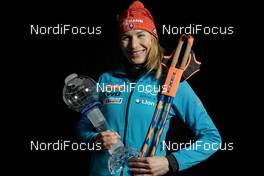 23.03.2018, Tyumen, Russia (RUS): Anastasiya Kuzmina (SVK) - IBU world cup biathlon, cups, Tyumen (RUS). www.nordicfocus.com. © Manzoni/NordicFocus. Every downloaded picture is fee-liable.