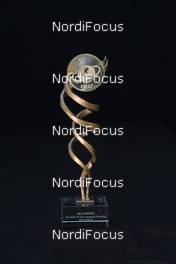 22.03.2018, Tyumen, Russia (RUS): Globe for the winner of rookie of the year female - IBU world cup biathlon, cups, Tyumen (RUS). www.nordicfocus.com. © Manzoni/NordicFocus. Every downloaded picture is fee-liable.