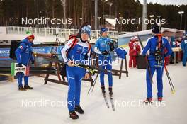 25.03.2018, Tyumen, Russia (RUS): Lukas Hofer (ITA) - IBU world cup biathlon, mass men, Tyumen (RUS). www.nordicfocus.com. © Tumashov/NordicFocus. Every downloaded picture is fee-liable.