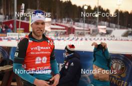 25.03.2018, Tyumen, Russia (RUS): Antonin Guigonnat (FRA) - IBU world cup biathlon, mass men, Tyumen (RUS). www.nordicfocus.com. © Tumashov/NordicFocus. Every downloaded picture is fee-liable.