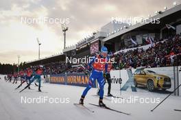 25.03.2018, Tyumen, Russia (RUS): Lukas Hofer (ITA) - IBU world cup biathlon, mass men, Tyumen (RUS). www.nordicfocus.com. © Tumashov/NordicFocus. Every downloaded picture is fee-liable.