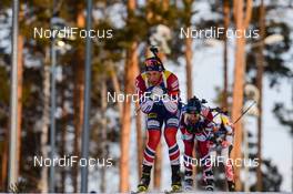 24.03.2018, Tyumen, Russia (RUS): Lars Helge Birkeland (NOR) - IBU world cup biathlon, pursuit men, Tyumen (RUS). www.nordicfocus.com. © Tumashov/NordicFocus. Every downloaded picture is fee-liable.