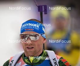 24.03.2018, Tyumen, Russia (RUS): Erik Lesser (GER) - IBU world cup biathlon, pursuit men, Tyumen (RUS). www.nordicfocus.com. © Tumashov/NordicFocus. Every downloaded picture is fee-liable.