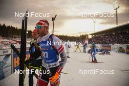 24.03.2018, Tyumen, Russia (RUS): Simon Eder (AUT) - IBU world cup biathlon, pursuit men, Tyumen (RUS). www.nordicfocus.com. © Tumashov/NordicFocus. Every downloaded picture is fee-liable.