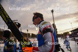 24.03.2018, Tyumen, Russia (RUS): Julian Eberhard (AUT) - IBU world cup biathlon, pursuit men, Tyumen (RUS). www.nordicfocus.com. © Tumashov/NordicFocus. Every downloaded picture is fee-liable.