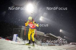 22.03.2018, Tyumen, Russia (RUS): Fredrik Lindstroem (SWE) - IBU world cup biathlon, sprint men, Tyumen (RUS). www.nordicfocus.com. © Tumashov/NordicFocus. Every downloaded picture is fee-liable.