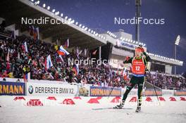 22.03.2018, Tyumen, Russia (RUS): Benedikt Doll (GER) - IBU world cup biathlon, sprint men, Tyumen (RUS). www.nordicfocus.com. © Tumashov/NordicFocus. Every downloaded picture is fee-liable.