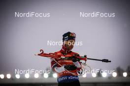22.03.2018, Tyumen, Russia (RUS): Ole Einar Bjoerndalen (NOR) - IBU world cup biathlon, sprint men, Tyumen (RUS). www.nordicfocus.com. © Tumashov/NordicFocus. Every downloaded picture is fee-liable.