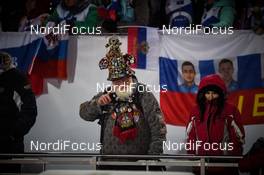 22.03.2018, Tyumen, Russia (RUS): Event Feature: Fans- IBU world cup biathlon, sprint men, Tyumen (RUS). www.nordicfocus.com. © Tumashov/NordicFocus. Every downloaded picture is fee-liable.