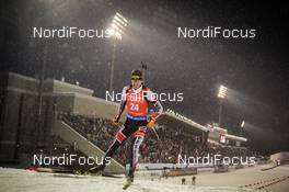22.03.2018, Tyumen, Russia (RUS): Julian Eberhard (AUT) - IBU world cup biathlon, sprint men, Tyumen (RUS). www.nordicfocus.com. © Tumashov/NordicFocus. Every downloaded picture is fee-liable.