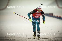 22.03.2018, Tyumen, Russia (RUS): Fabien Claude (FRA) - IBU world cup biathlon, sprint men, Tyumen (RUS). www.nordicfocus.com. © Tumashov/NordicFocus. Every downloaded picture is fee-liable.