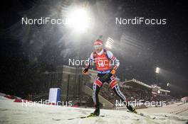 22.03.2018, Tyumen, Russia (RUS): Simon Eder (AUT) - IBU world cup biathlon, sprint men, Tyumen (RUS). www.nordicfocus.com. © Tumashov/NordicFocus. Every downloaded picture is fee-liable.
