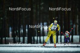 23.03.2018, Tyumen, Russia (RUS): Mona Brorsson (SWE) - IBU world cup biathlon, sprint women, Tyumen (RUS). www.nordicfocus.com. © Tumashov/NordicFocus. Every downloaded picture is fee-liable.