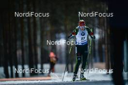 23.03.2018, Tyumen, Russia (RUS): Franziska Preuss (GER) - IBU world cup biathlon, sprint women, Tyumen (RUS). www.nordicfocus.com. © Tumashov/NordicFocus. Every downloaded picture is fee-liable.