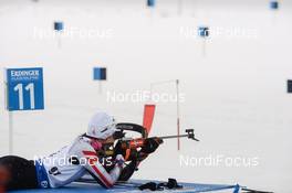 23.03.2018, Tyumen, Russia (RUS): Julia Schwaiger (AUT) - IBU world cup biathlon, sprint women, Tyumen (RUS). www.nordicfocus.com. © Tumashov/NordicFocus. Every downloaded picture is fee-liable.