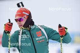 21.03.2018, Tyumen, Russia (RUS): Benedikt Doll (GER) - IBU world cup biathlon, training, Tyumen (RUS). www.nordicfocus.com. © Tumashov/NordicFocus. Every downloaded picture is fee-liable.