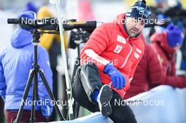 21.03.2018, Tyumen, Russia (RUS): Siegfried Mazet (FRA) coach team Norway - IBU world cup biathlon, training, Tyumen (RUS). www.nordicfocus.com. © Tumashov/NordicFocus. Every downloaded picture is fee-liable.