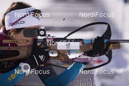 24.01.2018, Ridnaun, Italy (ITA): Chloe Chevalier (FRA) - IBU Open European championships biathlon, individual women, Ridnaun (ITA). www.nordicfocus.com. © Manzoni/NordicFocus. Every downloaded picture is fee-liable.