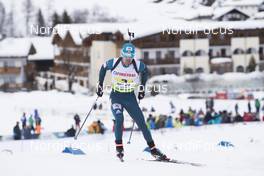 28.01.2018, Ridnaun, Italy (ITA): Artem Pryma (UKR) - IBU Open European championships biathlon, relay mixed, Ridnaun (ITA). www.nordicfocus.com. © Manzoni/NordicFocus. Every downloaded picture is fee-liable.