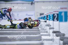 28.01.2018, Ridnaun, Italy (ITA): David Zobel (GER) - IBU Open European championships biathlon, relay mixed, Ridnaun (ITA). www.nordicfocus.com. © Manzoni/NordicFocus. Every downloaded picture is fee-liable.
