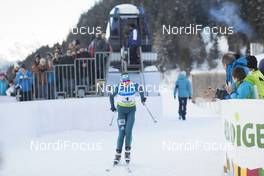 27.01.2018, Ridnaun, Italy (ITA): Iryna Varvynets (UKR) - IBU Open European championships biathlon, pursuit women, Ridnaun (ITA). www.nordicfocus.com. © Manzoni/NordicFocus. Every downloaded picture is fee-liable.