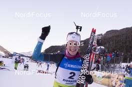 27.01.2018, Ridnaun, Italy (ITA): Chloe Chevalier (FRA) - IBU Open European championships biathlon, pursuit women, Ridnaun (ITA). www.nordicfocus.com. © Manzoni/NordicFocus. Every downloaded picture is fee-liable.