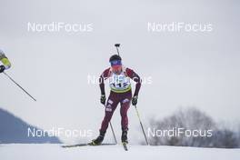 26.01.2018, Ridnaun, Italy (ITA): Evgeniy Garanichev (RUS) - IBU Open European championships biathlon, sprint men, Ridnaun (ITA). www.nordicfocus.com. © Manzoni/NordicFocus. Every downloaded picture is fee-liable.
