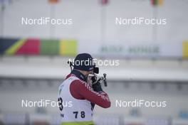 26.01.2018, Ridnaun, Italy (ITA): Andrejs Rastorgujevs (LAT) - IBU Open European championships biathlon, sprint men, Ridnaun (ITA). www.nordicfocus.com. © Manzoni/NordicFocus. Every downloaded picture is fee-liable.