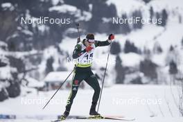 26.01.2018, Ridnaun, Italy (ITA): Philipp Nawrath (GER) - IBU Open European championships biathlon, sprint men, Ridnaun (ITA). www.nordicfocus.com. © Manzoni/NordicFocus. Every downloaded picture is fee-liable.