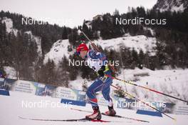 26.01.2018, Ridnaun, Italy (ITA): Ondrej Hosek (CZE) - IBU Open European championships biathlon, sprint men, Ridnaun (ITA). www.nordicfocus.com. © Manzoni/NordicFocus. Every downloaded picture is fee-liable.