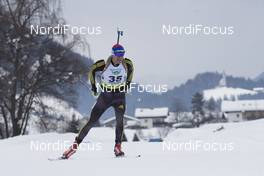 26.01.2018, Ridnaun, Italy (ITA): Edin Hodzic (SRB) - IBU Open European championships biathlon, sprint men, Ridnaun (ITA). www.nordicfocus.com. © Manzoni/NordicFocus. Every downloaded picture is fee-liable.