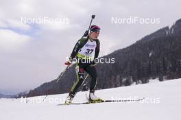 26.01.2018, Ridnaun, Italy (ITA): Christin Maier (GER) - IBU Open European championships biathlon, sprint women, Ridnaun (ITA). www.nordicfocus.com. © Manzoni/NordicFocus. Every downloaded picture is fee-liable.