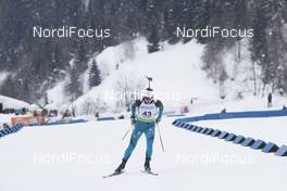 26.01.2018, Ridnaun, Italy (ITA): Julia Simon (FRA) - IBU Open European championships biathlon, sprint women, Ridnaun (ITA). www.nordicfocus.com. © Manzoni/NordicFocus. Every downloaded picture is fee-liable.