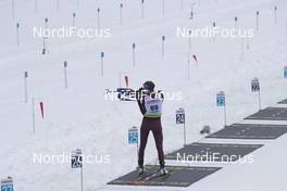 26.01.2018, Ridnaun, Italy (ITA): Victoria Slivko (RUS) - IBU Open European championships biathlon, sprint women, Ridnaun (ITA). www.nordicfocus.com. © Manzoni/NordicFocus. Every downloaded picture is fee-liable.