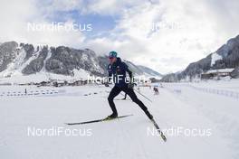 23.01.2018, Ridnaun, Italy (ITA): Sergii Semenov (UKR) - IBU Open European championships biathlon, training, Ridnaun (ITA). www.nordicfocus.com. © Manzoni/NordicFocus. Every downloaded picture is fee-liable.