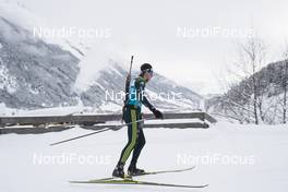 22.01.2018, Ridnaun, Italy (ITA): Philipp Nawrath (GER) - IBU Open European championships biathlon, training, Ridnaun (ITA). www.nordicfocus.com. © Manzoni/NordicFocus. Every downloaded picture is fee-liable.