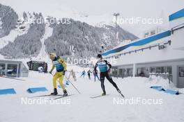 22.01.2018, Ridnaun, Italy (ITA): Event Feature: Undefined Athltes compete on the track - IBU Open European championships biathlon, training, Ridnaun (ITA). www.nordicfocus.com. © Manzoni/NordicFocus. Every downloaded picture is fee-liable.