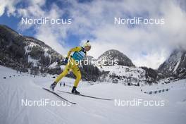 23.01.2018, Ridnaun, Italy (ITA): Event Feature: undefined swedish athlete competes on the track - IBU Open European championships biathlon, training, Ridnaun (ITA). www.nordicfocus.com. © Manzoni/NordicFocus. Every downloaded picture is fee-liable.