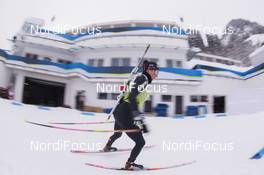 22.01.2018, Ridnaun, Italy (ITA): Aita Gasparin (SUI) - IBU Open European championships biathlon, training, Ridnaun (ITA). www.nordicfocus.com. © Manzoni/NordicFocus. Every downloaded picture is fee-liable.
