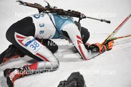 15.02.2018, Pyeongchang, Korea (KOR): Dominik Landertinger (AUT) - XXIII. Olympic Winter Games Pyeongchang 2018, biathlon, individual men, Pyeongchang (KOR). www.nordicfocus.com. © Thibaut/NordicFocus. Every downloaded picture is fee-liable.