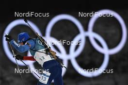 15.02.2018, Pyeongchang, Korea (KOR): Simon Desthieux (FRA) - XXIII. Olympic Winter Games Pyeongchang 2018, biathlon, individual men, Pyeongchang (KOR). www.nordicfocus.com. © Thibaut/NordicFocus. Every downloaded picture is fee-liable.