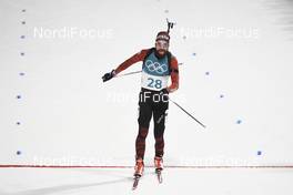 15.02.2018, Pyeongchang, Korea (KOR): Benjamin Weger (SUI) - XXIII. Olympic Winter Games Pyeongchang 2018, biathlon, individual men, Pyeongchang (KOR). www.nordicfocus.com. © Thibaut/NordicFocus. Every downloaded picture is fee-liable.