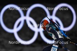15.02.2018, Pyeongchang, Korea (KOR): Simon Schempp (GER) - XXIII. Olympic Winter Games Pyeongchang 2018, biathlon, individual men, Pyeongchang (KOR). www.nordicfocus.com. © Thibaut/NordicFocus. Every downloaded picture is fee-liable.