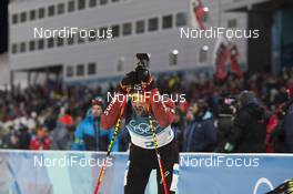 15.02.2018, Pyeongchang, Korea (KOR): Mario Dolder (SUI) - XXIII. Olympic Winter Games Pyeong Chang 2018, biathlon, individual men, Pyeong Chang (KOR). www.nordicfocus.com. © Manzoni/NordicFocus. Every downloaded picture is fee-liable.